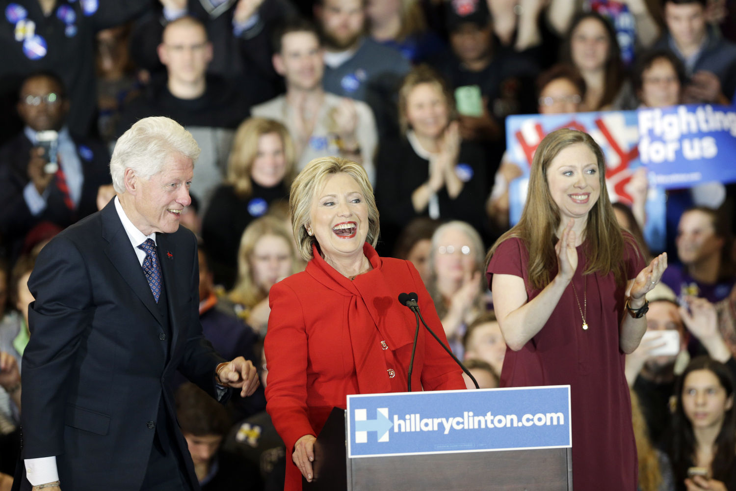 CAUCUS - HILLARY CLINTON